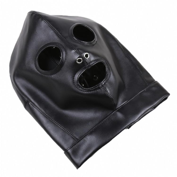 BDSM Sex Mask Adult Toys Fetish Sex Toy Slave Headgearleather Head Covering