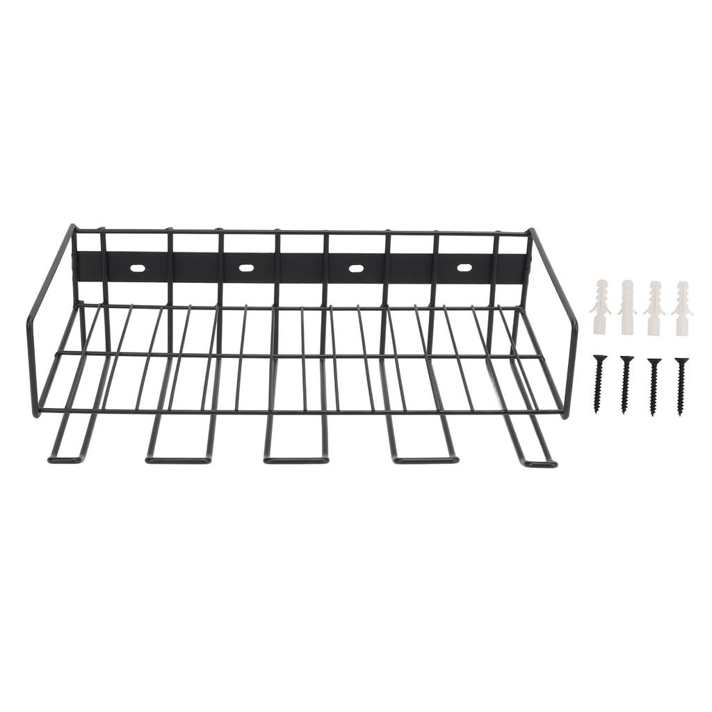 Power Tool Organizer Holder Iron Wall Mounted Heavy Duty Cordless Drill Tool Shelf Utility Storage R