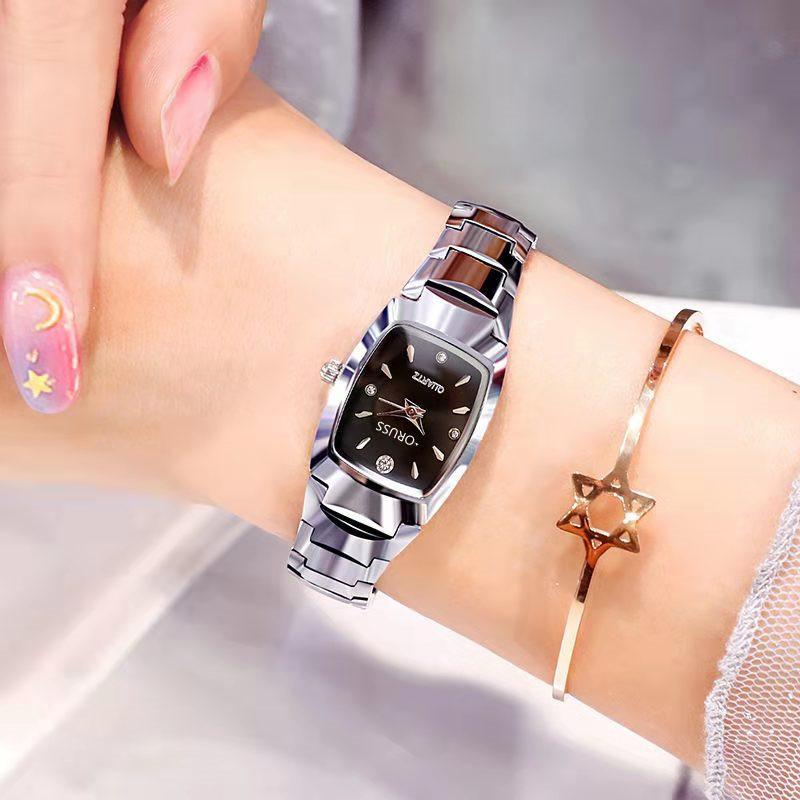 Водонепроницаемые женские часы Женские наручные часы Кварцевые женские женские часы из вольфрамовой стали