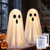 Светящиеся светодиодные гирлянды-привидения: Наружное украшение на Хэллоуин
