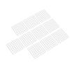 490 Pcs Silicone Bumper Pad 15x1mm Clear Self Adhesive Bumper Glass Table Top Anti Slip Pad for Furniture