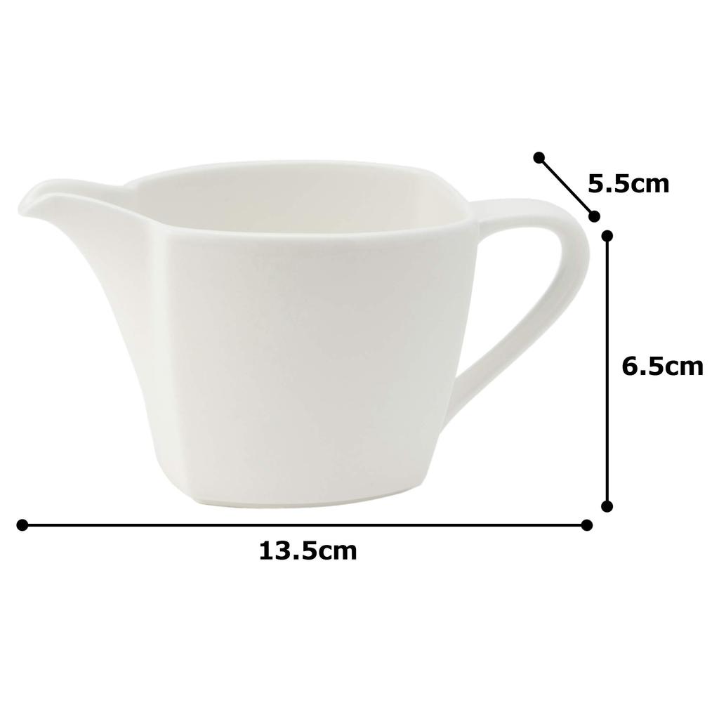 NARUMI Styles Creamer, Bone China, 50827-4585
