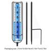 Outdoor Rain Gauge with Stake Water Rain Meter Adjustable Height Transparent Rain Gauge Large Numbers for Garden Lawn Yard