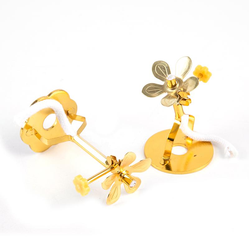 Масляная лампа Держатель фитиля Лампа с подставкой Держатель фитиля Будда Фотанг Принадлежности