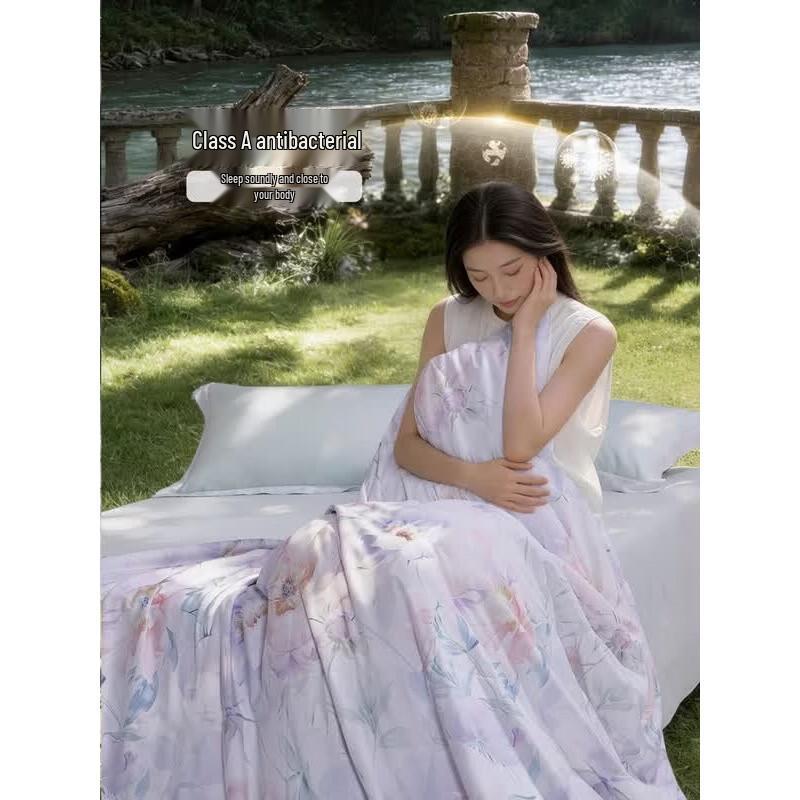 FUANNA Class A Machine Washable Tussah Silk Quilt