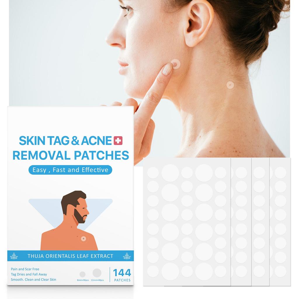 Acne Patches (144 Pcs) Hydrocolloid Acne Patches With Salicylic Acne Patches Pimple Patches Patches Face And Skin Stickers