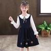 Новое корейское платье принцессы для колледжа на осень для девочек, для учеников начальной и средней школы