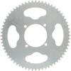 Звездочка 64T, Прочная стальная звездочка для мини-мотоциклов, Шестерня с внутренним диаметром 54 мм, 4 отверстия, для карманных мотоциклов 47cc 49cc, карт-багги и езды