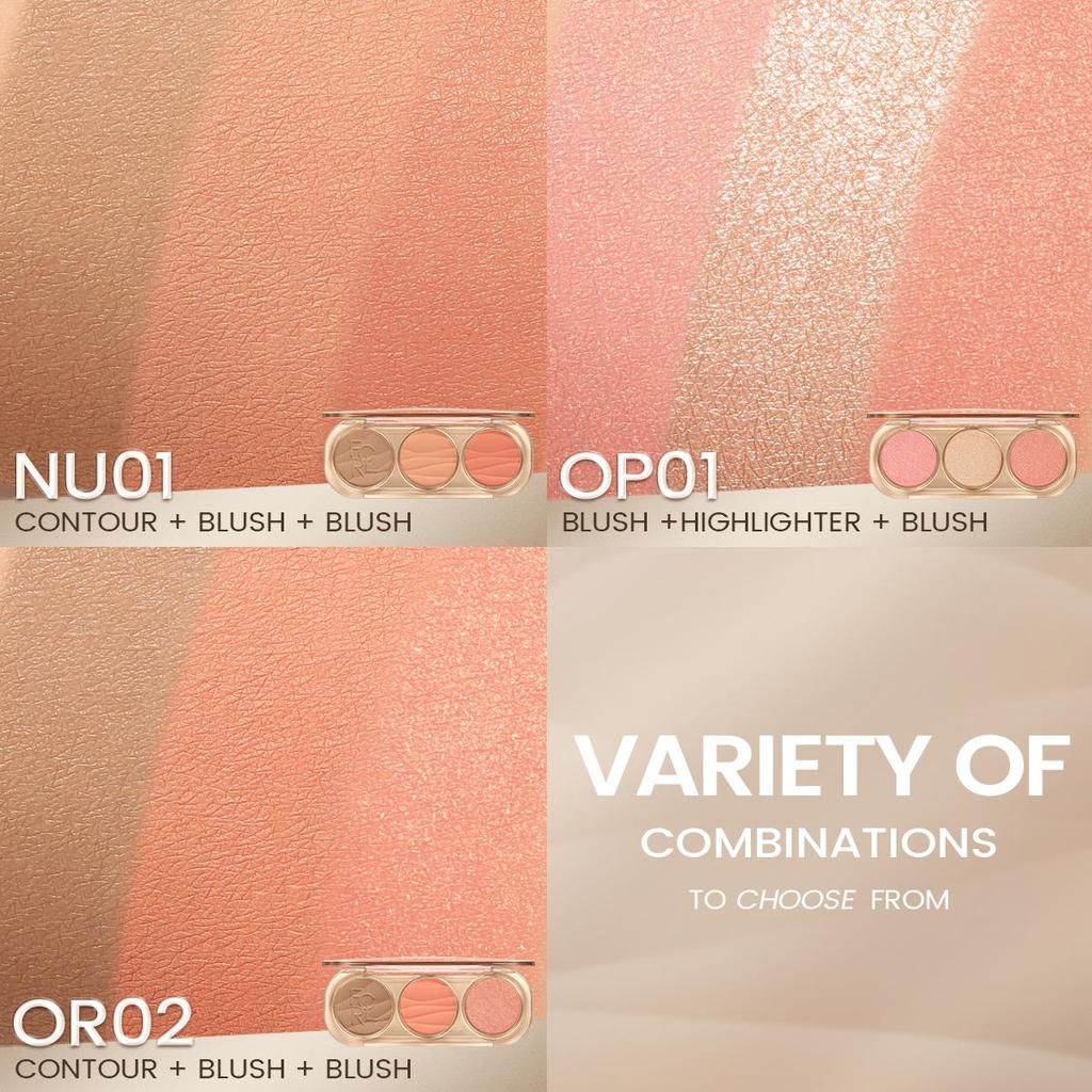 Focallure 3 в 1 многофункциональная матовая моделирующая пудра для лица хайлайтер контурная палитра румян высокопигментированный консилер для лица косметика для макияжа