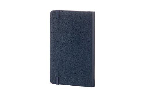 Moleskine Classic Notebook, Hardcover, Horizontally Ruled, Pocket Size (9cm X 14cm), Sapphire Blue, MM710B20