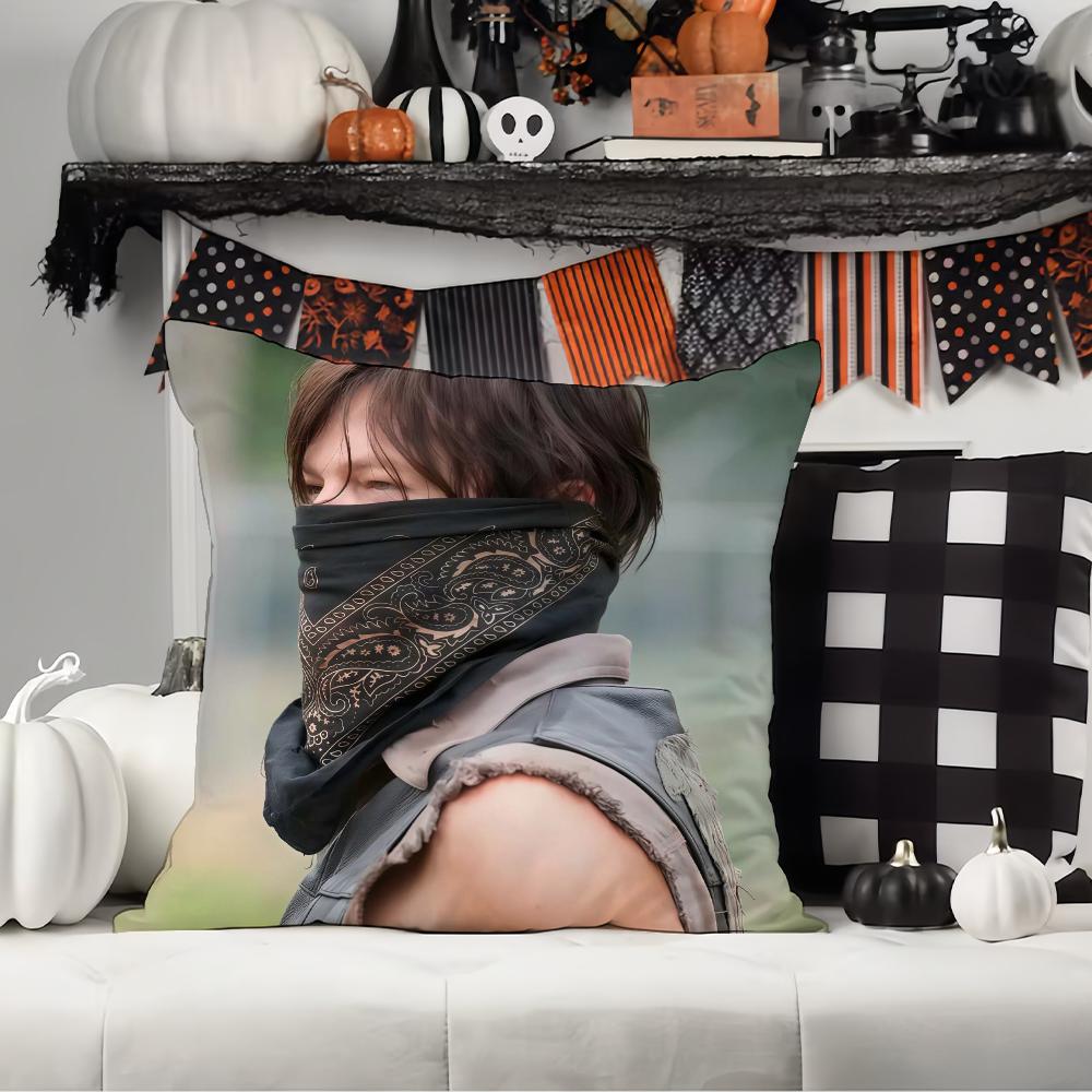 The WWalking DDead DDaryl DDixon Pillow Case Office Cushions Suitable For Sofa Car Bedroom Decorative Cushion Cover