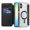 KEYSION Чехол-книжка из ПУ кожи с покрытием для Samsung A07 A06 A05, с отделениями для карт, магнитная задняя крышка для Galxy A05 A06 A07