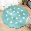 Round Bedside Carpet Daughter's Room Cute Round Carpet Sofa Coffee Table Mat Bedroom Study Chair Floor Mat