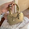 New Niche Design High-end Champagne Thousand Gold Rivets Portable Shell Small Bag Fashionable Single Shoulder Oblique Span Bag