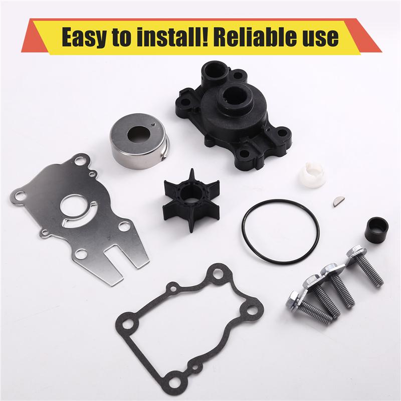 For 40 50 60 Hp Water Pump Impeller Replacement Kit-Repairs 63D-44311-00-00& 63D-W0078-01-00