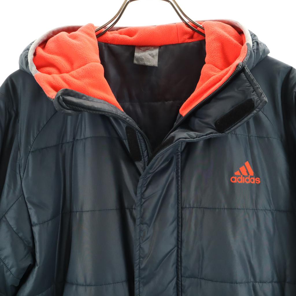 Adidas Длинный спортивный плащ M Угольно-серый Хлопковый наполнитель Мужской Б/у