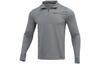 Nike T Shirts Men's Gray Stand Collar Moderate Straight Fit DM5504-070