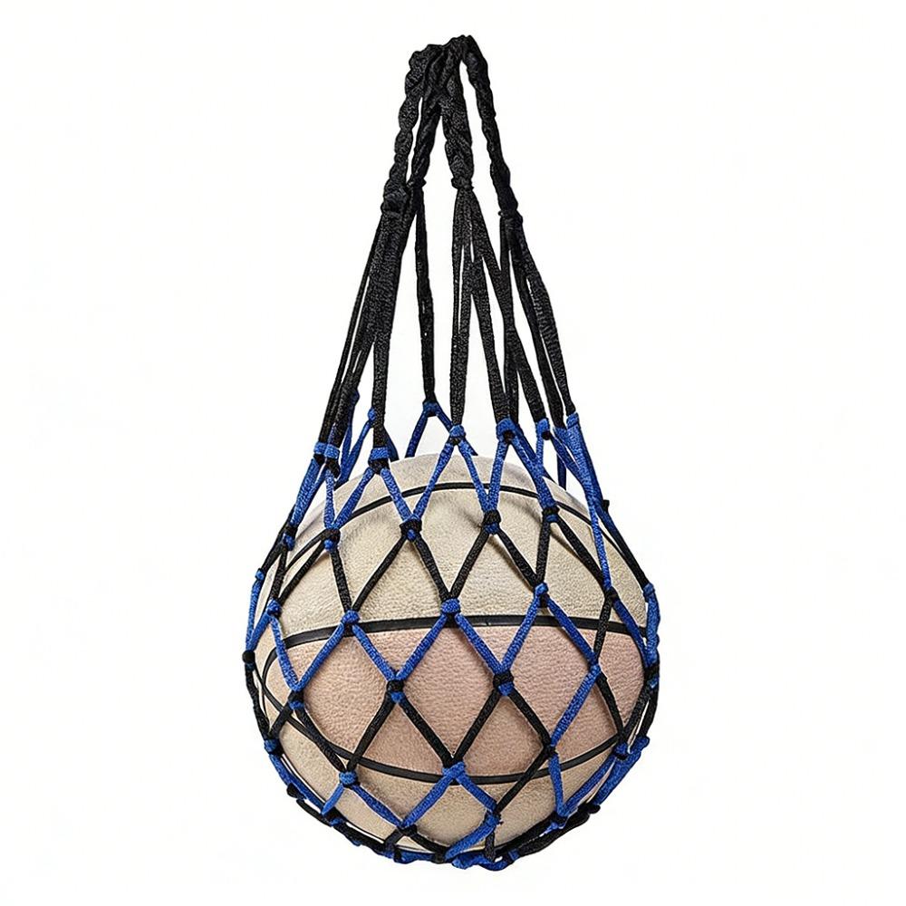 Weaving Basketball Carry Bag Multiple Colors Ball Pocket Durable Mesh Net Bag Football Balls