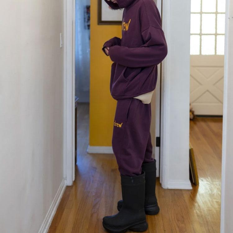 Drew House Scribble Sweatpants 'Berry' Men's DR-FW21-085