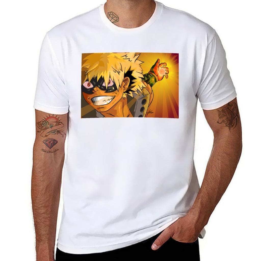 Bakugo Tshirt Work Outdoor Tshirt For Unisex
