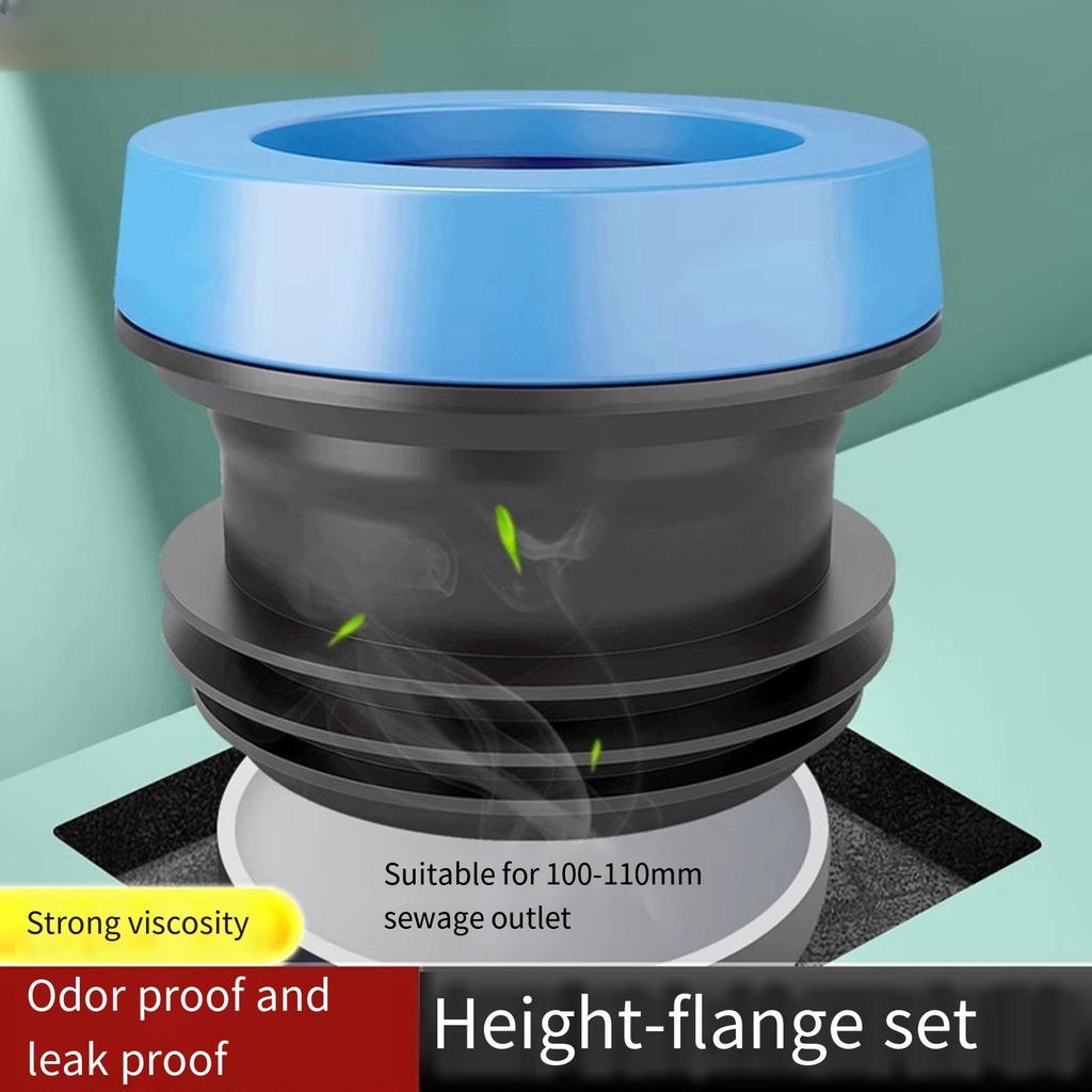 Elevating Double Layer Odor Resistant Flange Rings for Toilets with Easy Installation and Sturdy ABS Materials