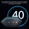 Motorcycle Helmet Headset BT5.0 Waterproof Helmet Intercom Headphone Noise Reduction Support Hands Free Calling Auto