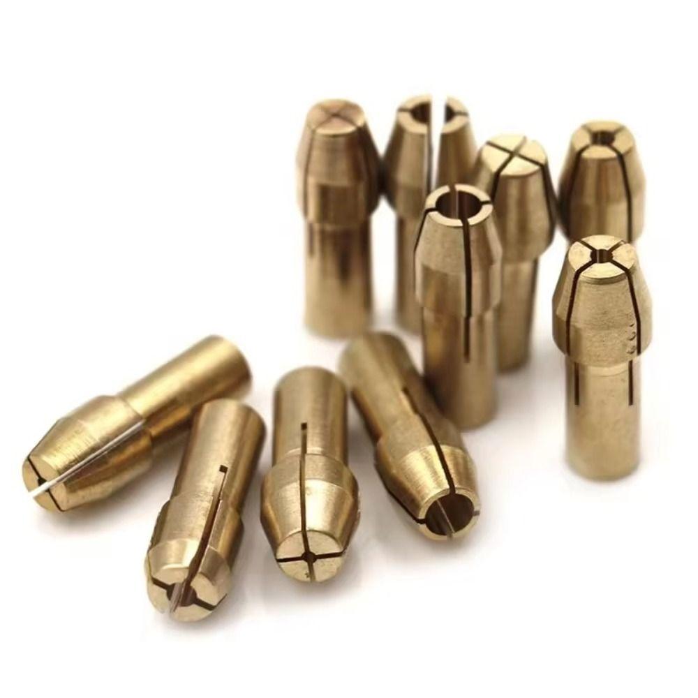 Brass Drill Adapter 0.5mm-3.2mm Micro Collet Power Rotary Tool Electric Grinder Chuck