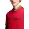 Moncler SS26 Logo Print Cotton T-Shirt Men Tops L10918C0007589B8U455