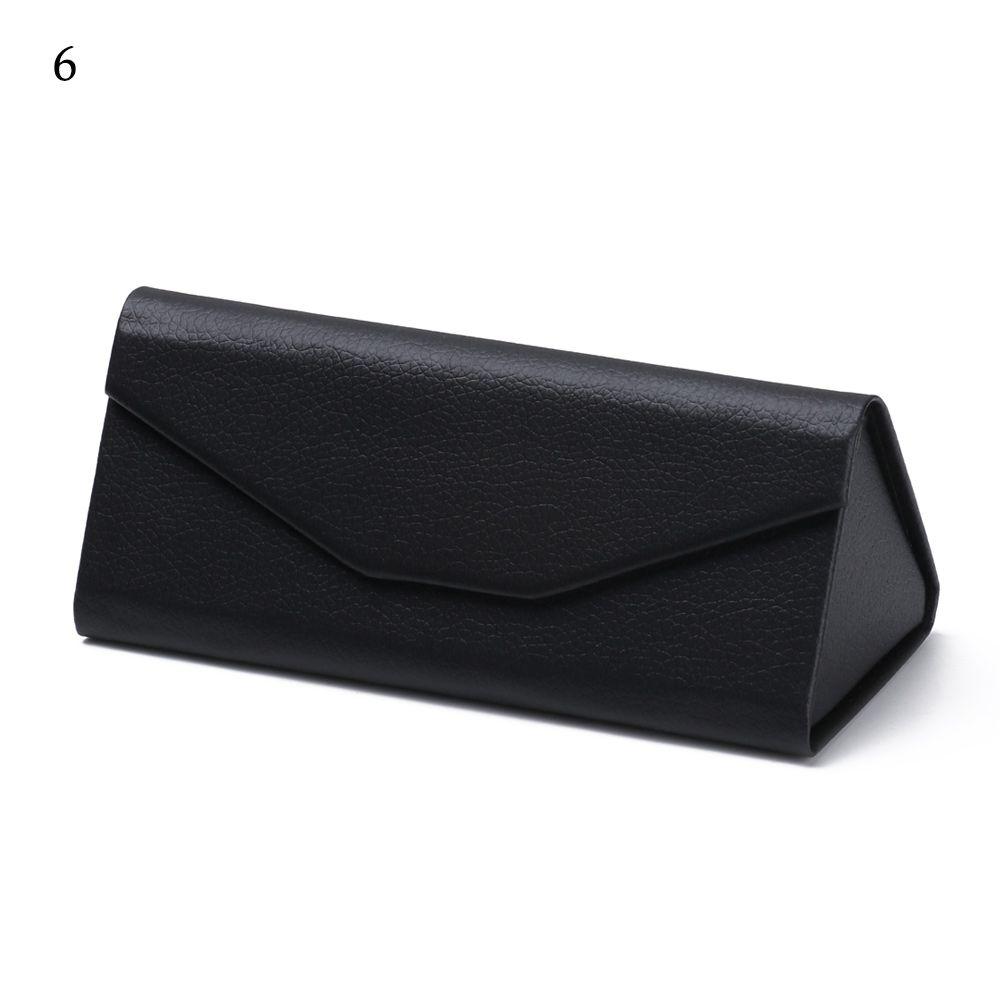 Folding Business Sun Glasses  Box Eyeglasses Accessories Triangle Glasses Box Eyeglasses Case