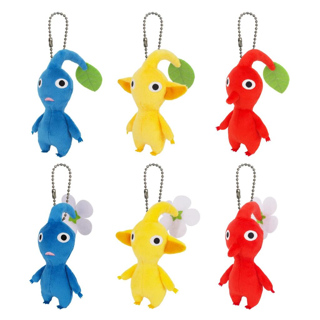 Sanei Boeki Pikmin Plush Mascot Assortment Box x D10 x H13cm W5.5