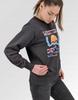 Wrangler Raglan Sleeve Crew Faded Women's Cotton Sweatshirt with Print Size S