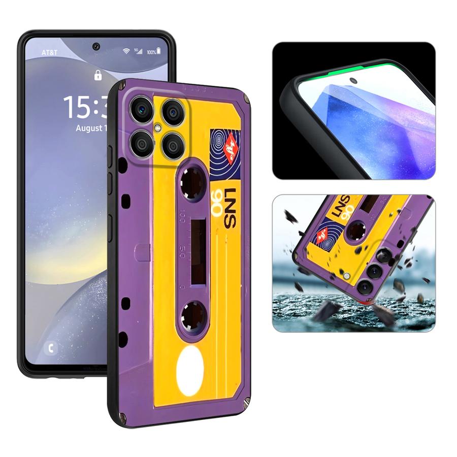 Чехол для Honor 200 400 Lite X6 X8 X9a 70 X7 X5b 90 Magic5Lite 8X Funda Чехол для телефона Винтажная кассета