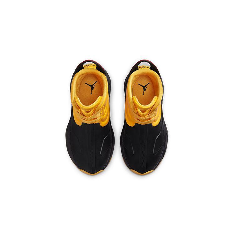 Air Jordan Drip 23 PS Университетский Золотой Черный Детские Кроссовки Gym-Red CT5798-706