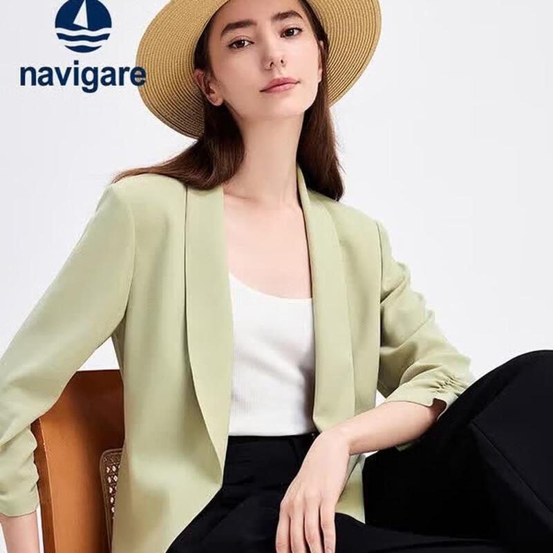 Navigare Women's Slim-Fit Business Casual Blazer