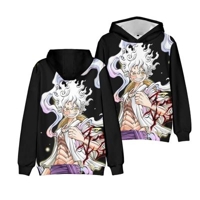 ONE PIECE, толстовки с рисунком аниме, мужские/женские толстовки с рисунком Monkey D. Пуловеры с капюшоном «Луффи», большие толстовки в стиле Харадзюку