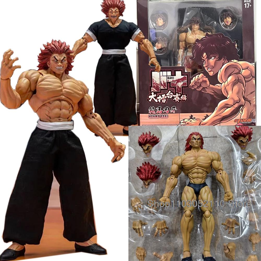 Storm Toys ST 1/12 Ханма Юдзиро Баки Ханма Фигурка Действия Ko St Storm Toys Сын Огра Баки Ханма Модель Игрушки Подарки на День Рождения