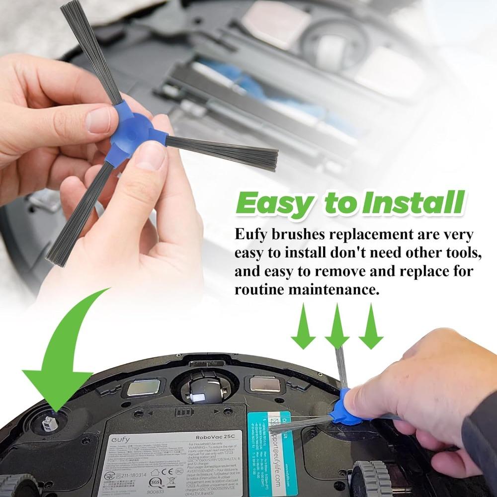 Запасная боковая щетка ABS для Eufy 11S 11S MAX 15C 15C MAX 25C 30 35C 25C Max