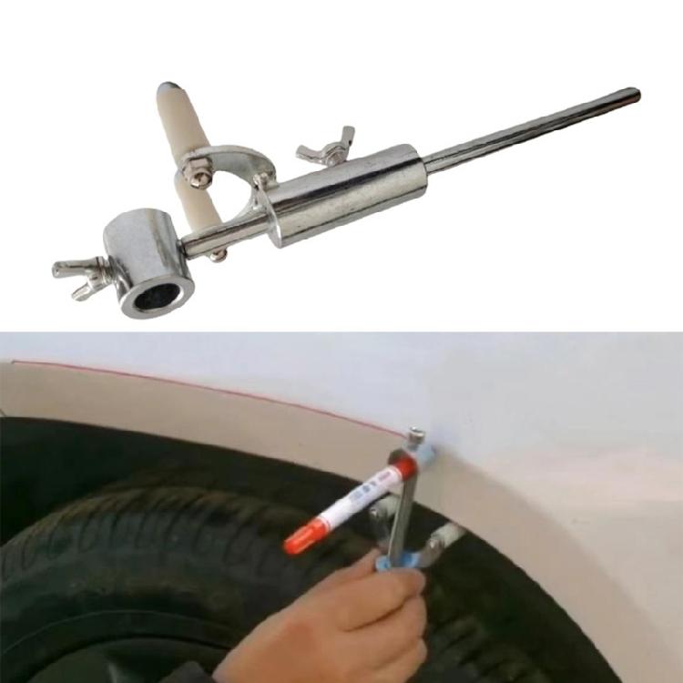 Портативный инструмент для параллельной разметки бровей колеса, скрайбер для бровей колеса автомобиля, инструмент для ремонта вмятин, инструмент для разметки линий кузова автомобиля