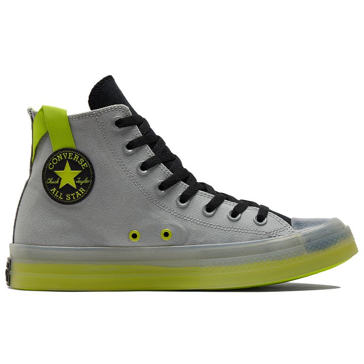 Converse Кроссовки унисекс Chuck Taylor All Star CX High Ash Stone Lime Twist Серо-Черные 171996C