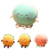 Cartoon Hamburger Plush Cushion With Short Plush Material For Home Decor And Comfort