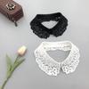 Korean Style Embroidered Shirt Detachable Fake Collars Women's Decorative Sweater Blouse Removable Collar Accessory