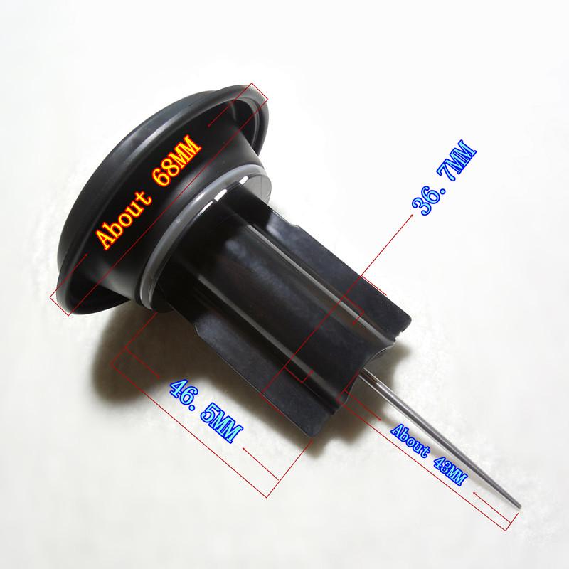 Motorbike Carburetor Vacuum Diaphragm Plunger Assembly (configured Jet Needle) F