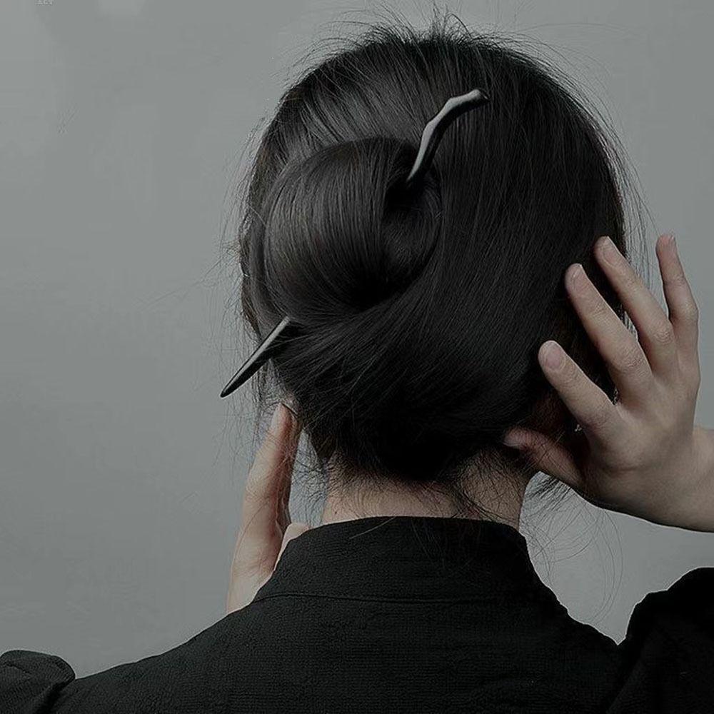 Hair Hanfu For Women For Girl Hair Accessories Wooden Hair Stick Hairpin Chinese Style Hair Fork