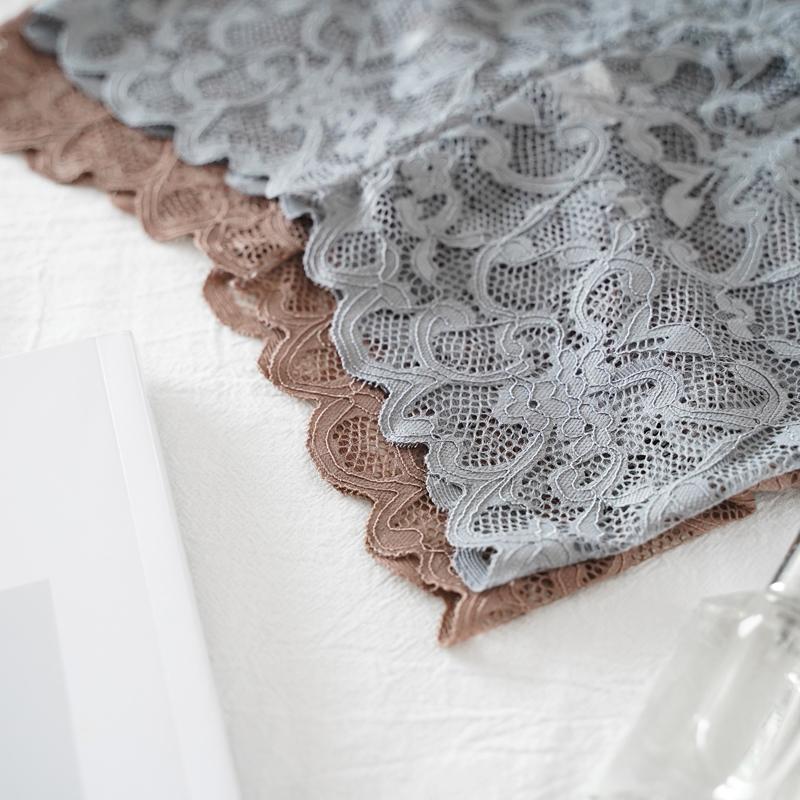 CINOON 2 шт./лот Новые трусики Женское кружевное нижнее белье Сексуальные трусы с высокой посадкой Вышивка Стринги Нижнее белье Однотонное Прозрачное Женское белье