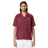 Lacoste Мужская рубашка свободного кроя с принтом