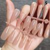 10Pcs False Nails Press On Natural Transparent Tips Practising Gel Polish Display Fake Nail Practice Manicure Tool