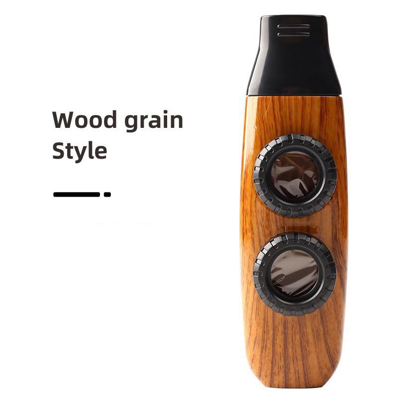 Музыкальный инструмент Казу с двумя отверстиями, Легкий Прочный Зернистый Дизайн, Практический Казу для Аккомпанемента Гитаре Укулеле