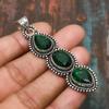 Chrome Diopside Gemstone Solid  925 Sterling Silver Handmade Wonderful Jewelry Pendant