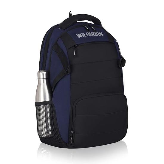 Рюкзак для ноутбука WildHorn для мужчин/женщин, водонепроницаемый, для путешествий/бизнеса/колледжа, подходит для ноутбука 15,6 дюйма