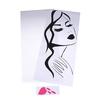 Wall Decal Beauty Salon Manicure Nail Salon Hand Girl Face Vinyl Sticker